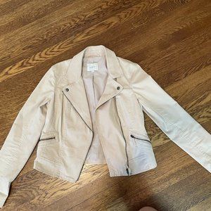 Ann Taylor Loft Pink Bomber Jacket Women's XS